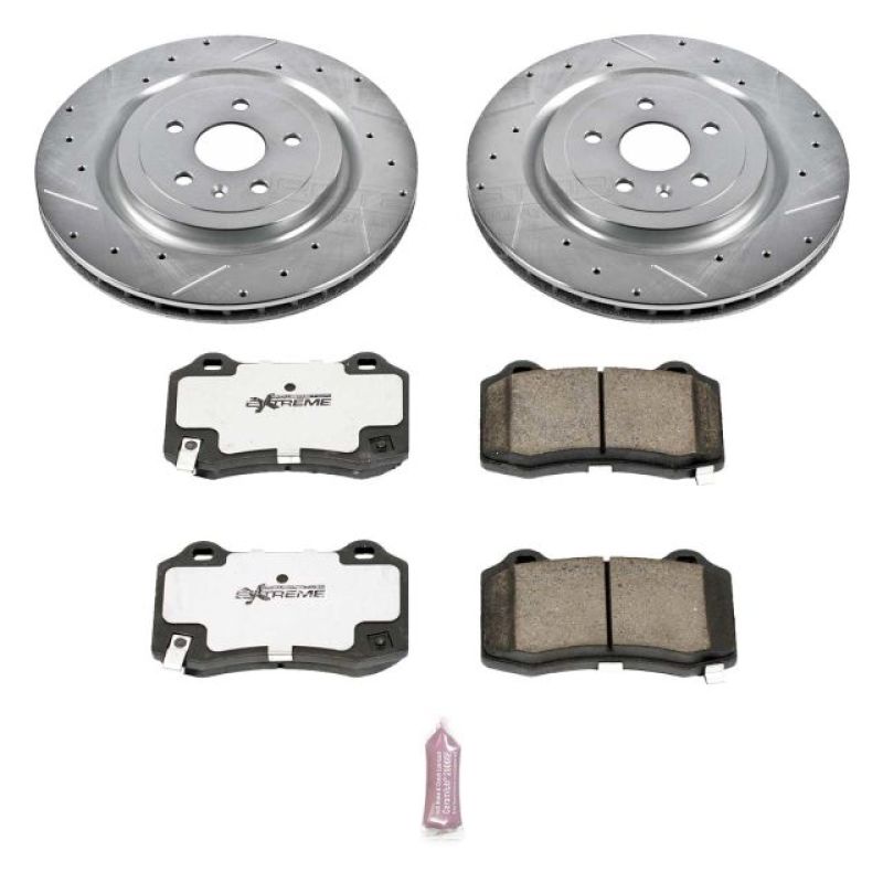 Kit de freins arrière Power Stop 09-15 Cadillac CTS Z26 Street Warrior
