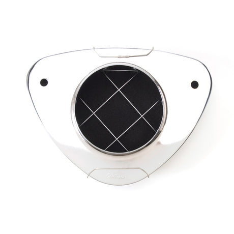 Filtre à air Edelbrock Pro-Flo série 1000 avec dessus triangulaire en acier 11 375 po x 8 375 po x 3 po Chrome