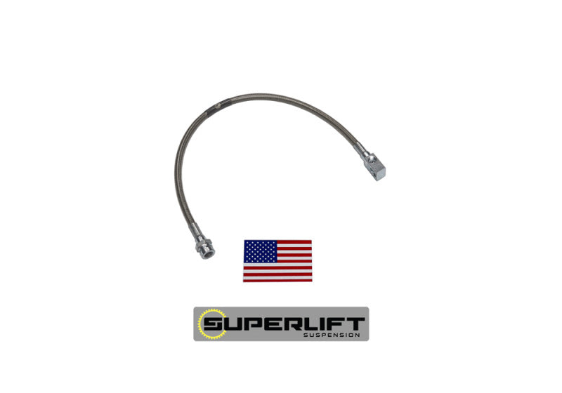 Superlift 66-77 Ford Bronco avec kit de levage 3-6 pouces (simple) Flexible de frein pare-balles
