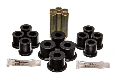Ensemble de bagues de suspension avant Energy Suspension Fd 4 Wd - Noir