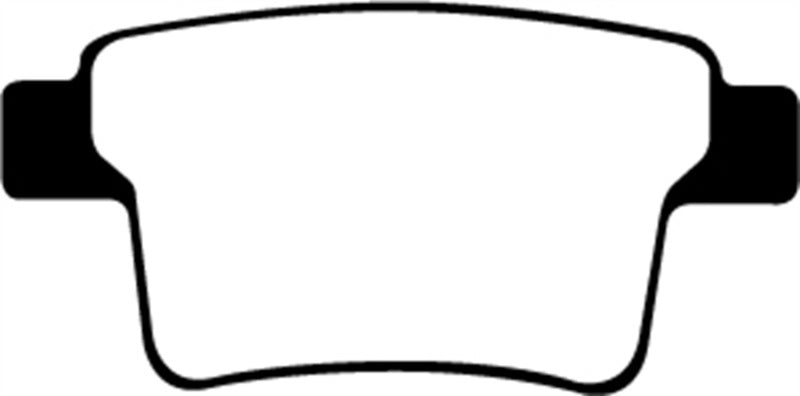 Plaquettes de frein arrière EBC 04-07 Ford Five Hundred 3.0 Redstuff