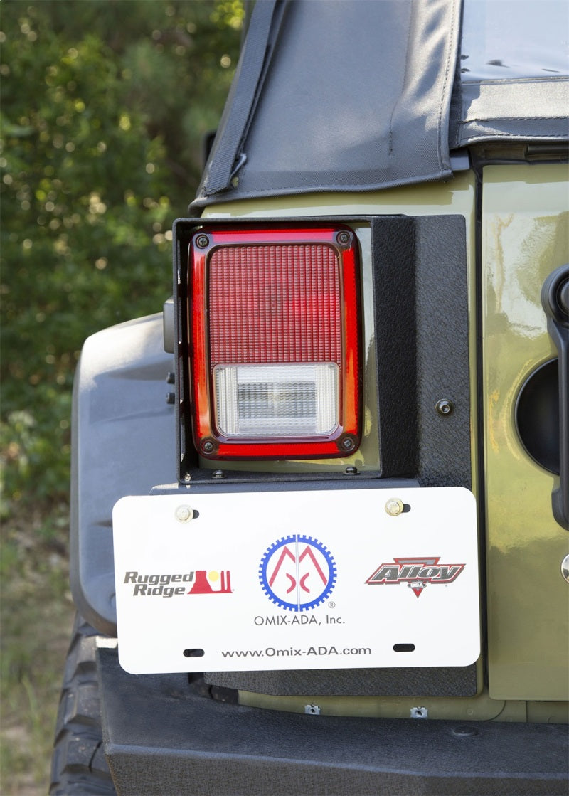 Rugged Ridge XHD Corner Guard Rear 07-18 Jeep Wrangler JKU 4 Door