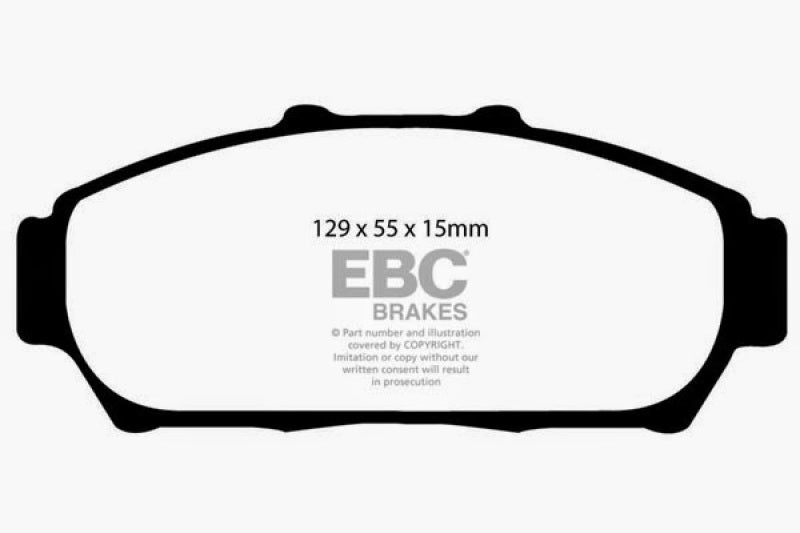 Plaquettes de frein avant Redstuff EBC 94-01 Acura Integra 1.8