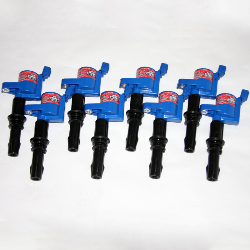Packs de bobines Granatelli 05-08 Ford 4,6 L/5,4 L 3 V Hot Street - Noir (ensemble de 8)