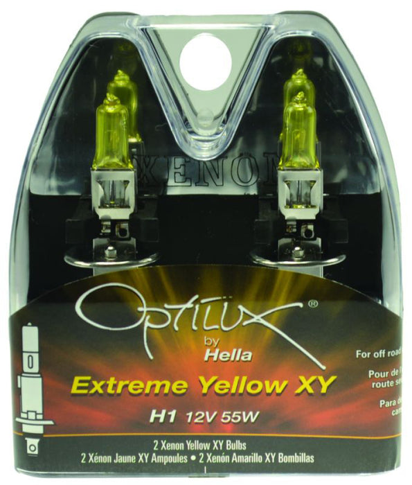 Ampoule Hella Optilux H1 12V/55W XY Jaune