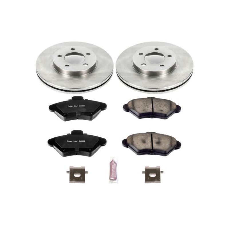 Kit de freins avant Power Stop Autospecialty pour Ford Thunderbird 93-97