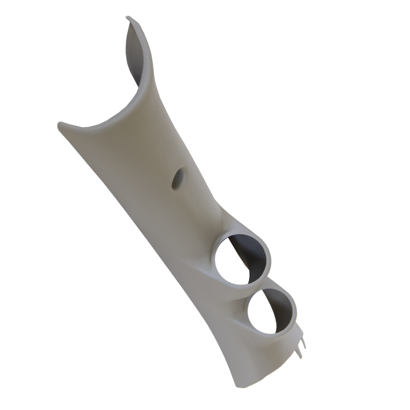Autometer 10-12 Dodge Ram 52 mm Taupe Double pilier Pod