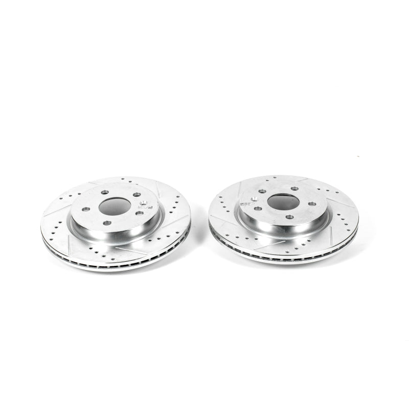 Disques de frein arrière Power Stop 2010 Buick Allure Evolution percés et fendus - Paire