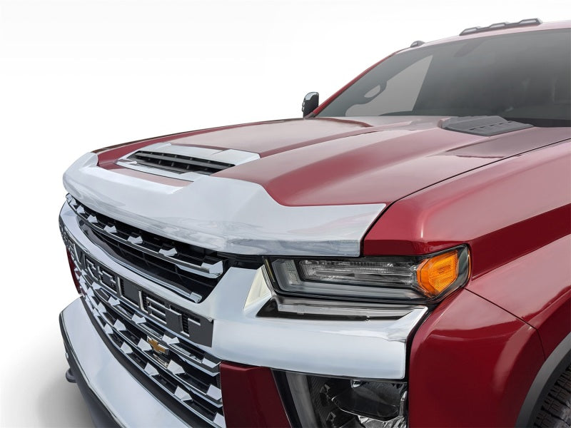 AVS 2020 Chevrolet Silverado 2500 Aeroskin Low Profile Hood Shield - Chrome