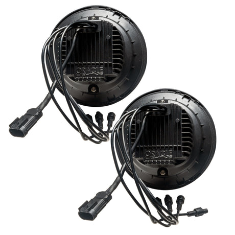 Phares de projecteur Oracle Oculus 7 pouces ColorSHIFT Bi-LED pour Jeep Wrangler JK VOIR LA GARANTIE