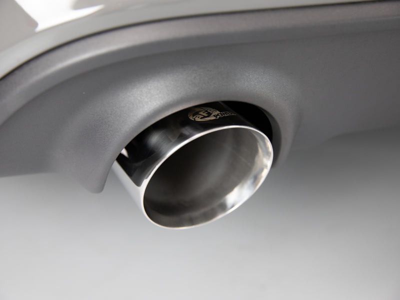 Embouts d'échappement de rechange aFe MACH Force-XP 4-1/2 pouces polis d'origine - Dodge Charger/Hellcat 15-19
