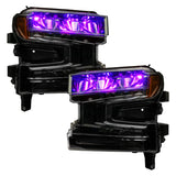 Oracle 19-21 Silverado/Sierra 1500 RGB Demon Eye Headlight Kit - w/o Controller