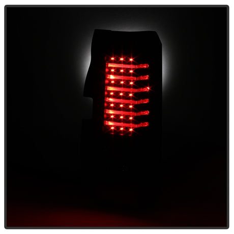 Feux arrière à LED Xtune Hummer H3 06-09 (non H3T) Noir ALT-ON-HH306-LED-BK