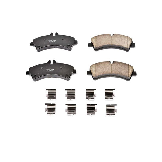 Power Stop 07-09 Dodge Sprinter 3500 Rear Z17 Evolution Ceramic Brake Pads w/Hardware