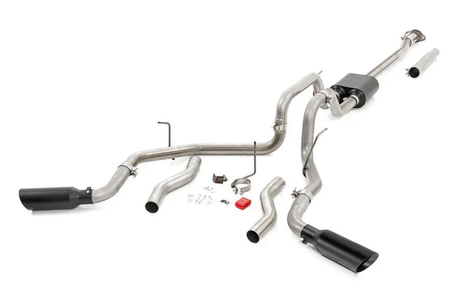 PERFORMANCE CAT-BACK EXHAUST V8 ENGINES | FORD F-150 (09-14) Rough Country