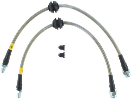 StopTech 07-09 Mazdaspeed3 / 04-07 Mazda 3 Conduites de frein arrière en acier inoxydable