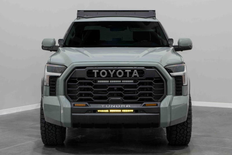 Ensemble de barres lumineuses pour pare-chocs Toyota Tundra Stealth 2022 de Diode Dynamics – Combo ambre