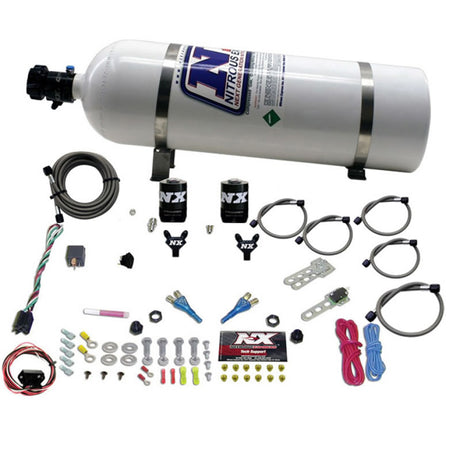 Nitrous Express 03-18 Nissan 350Z/370Z Buse double (35-150 CV) avec bouteille de 15 lb