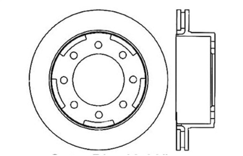 Disque de frein sport percé StopTech