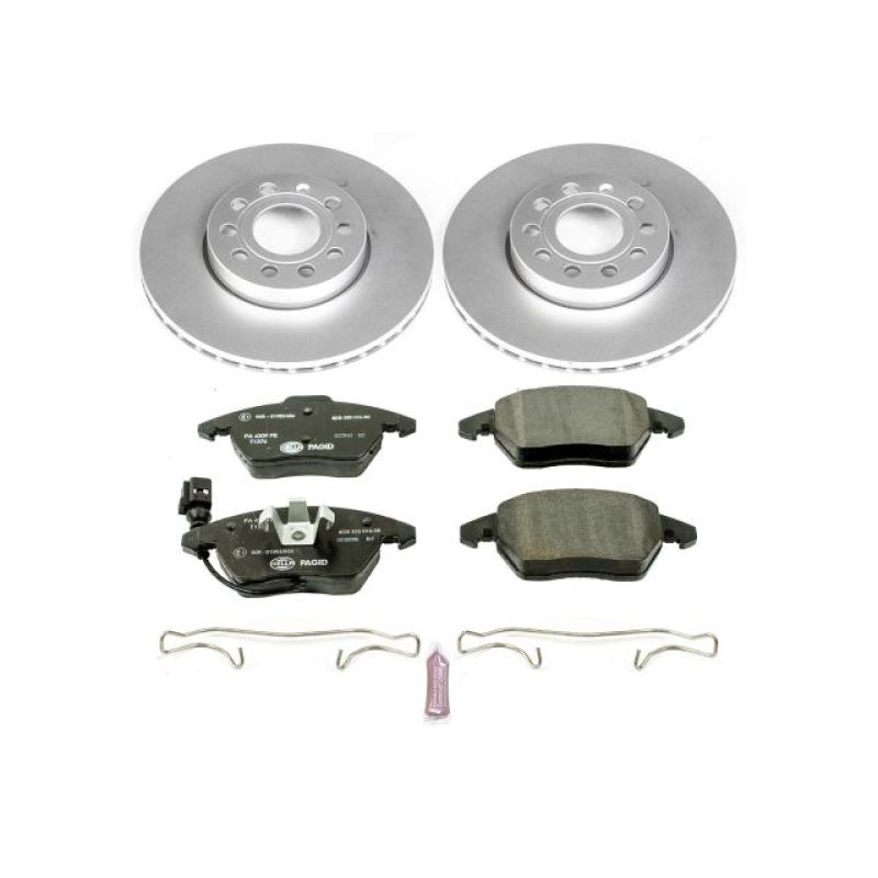 Kit de freins avant Euro-Stop Power Stop 10-12 pour Audi A3