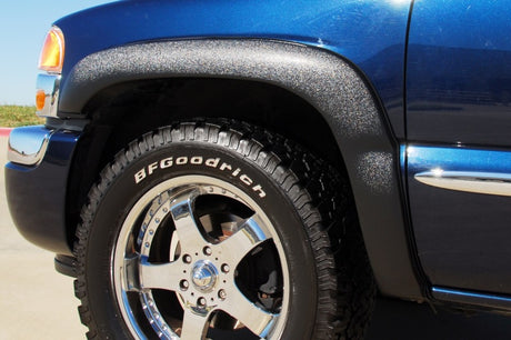 Élargisseurs d'ailes lisses Elite Series de style SX-Sport pour Chevy Silverado 1500 99-07 - Noir (4 pièces)