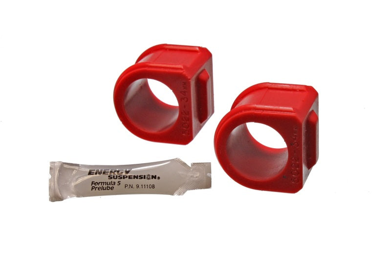 Ensemble de barres stabilisatrices avant Energy Suspension GM 34 mm - Rouge