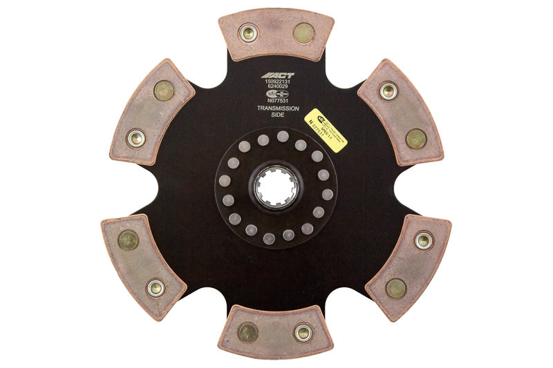 Disque de course rigide ACT 2001 BMW M3 6 plaquettes
