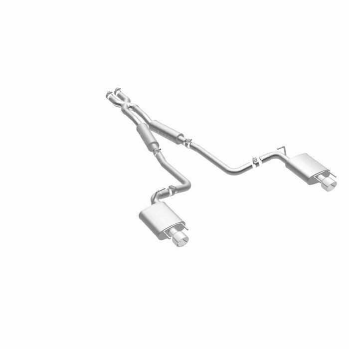 MagnaFlow 10-12 Cadillac CTS V6 3.0L (Exc AWD) Dual Split Rear Exit Stainless Cat Back Perf Exhaust