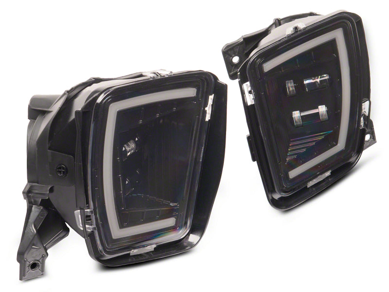 Raxiom 13-18 Dodge RAM 1500 à l'exclusion des feux antibrouillard à LED Rebel Axial Series avec DRL à LED