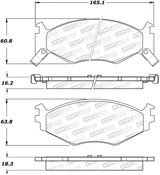 StopTech Street Brake Pads - Front