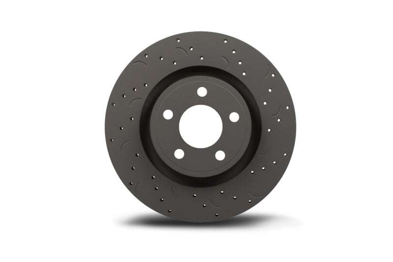 Ensemble de disques de frein arrière percés et fendus pour étriers Brembo Hawk Talon 2004 Cadillac CTS V