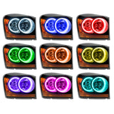 Oracle 04-06 Dodge Durango SMD HL - Noir - ColorSHIFT avec contrôleur simple VOIR LA GARANTIE
