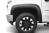 Bushwacker 2020 Chevrolet Silverado 2500 Extend-A-Fender Style Flares Avant 2 pièces - Noir