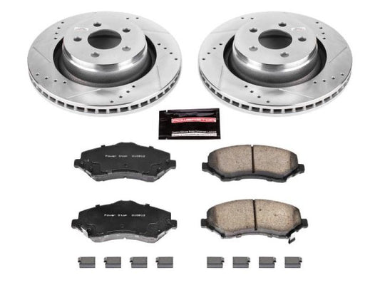 Power Stop 09-11 Dodge Nitro Front Z23 Evolution Sport Brake Kit