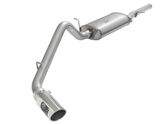 aFe MACHForce XP Exhausts Cat-Back Polished Tips 09-17 GM Silverado 1500 4.3/5.3L RegCab SB/LB