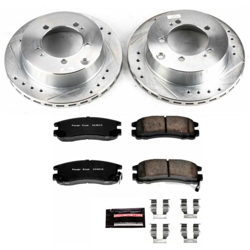 Kit de freins arrière Power Stop 91-96 Dodge Stealth Z23 Evolution Sport