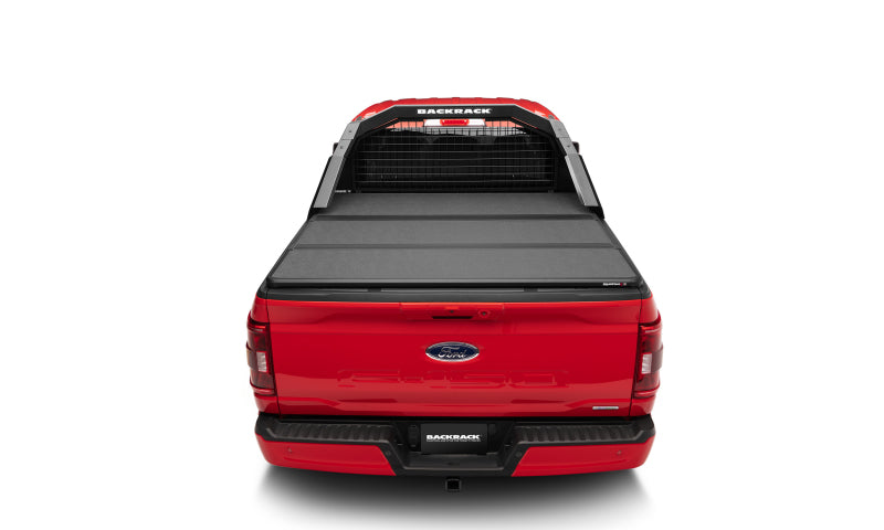 BackRack 15-23 Ford F-150 14-Gauge Steel Trace Rack w/ Hardware Kit - Black