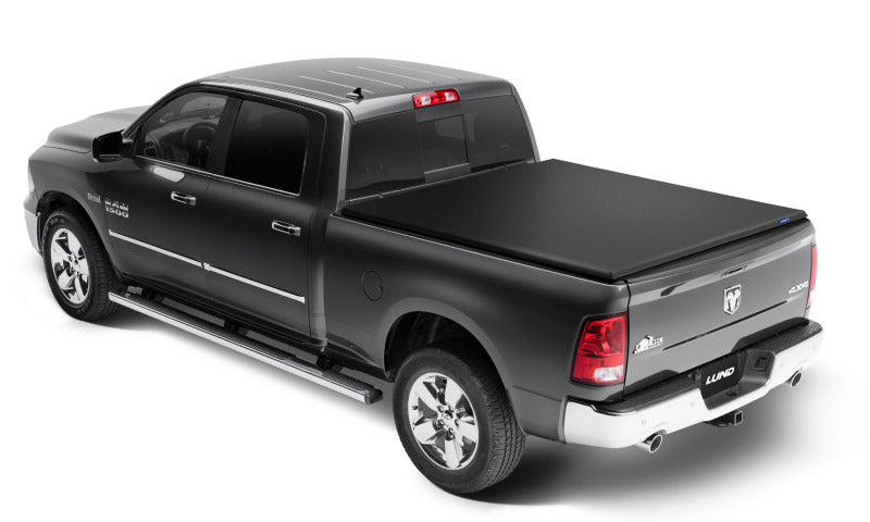 Lund 94-01 Dodge Ram 1500 (8ft. Bed) Genesis Elite Roll Up Tonneau Cover - Black