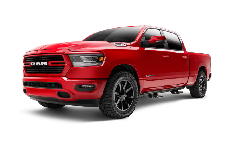 N-Fab RKR Step System 2019 Dodge Ram 1500 Crew Cab All Beds - Tex. Black - Cab Length - 1.75in