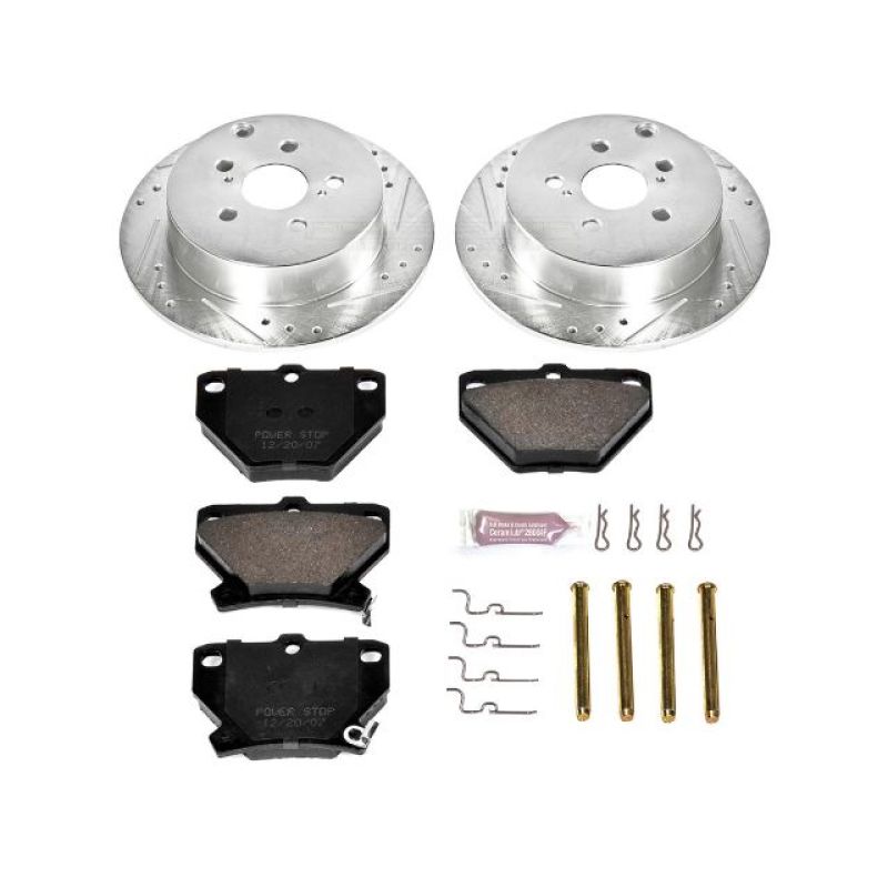 Kit de freins arrière Power Stop 03-06 Pontiac Vibe Z23 Evolution Sport