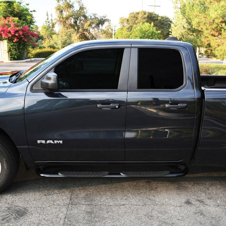 Marchepieds ovales Nerf Platinum 4 pour Dodge Ram 1500 Crew Cab Westin 19-20 - Noir