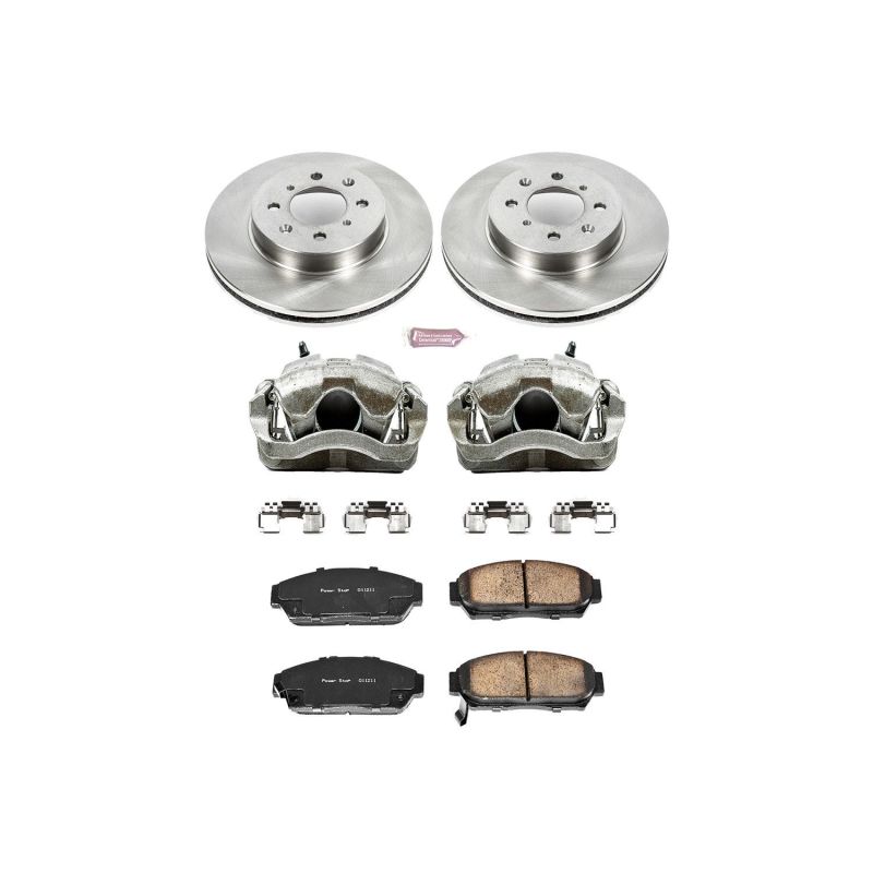 Kit de freins avant Autospecialty Power Stop 94-01 Acura Integra avec étriers