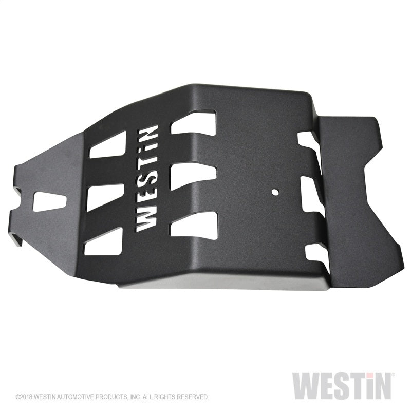 Plaque de protection du carter d'huile Westin/Snyper 18-21 Jeep Wrangler JL - Noir texturé