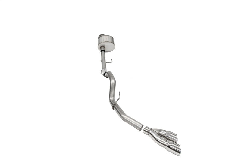 Corsa 2021-2025 Ford F-150 Regular Cab/6.5in Bed 5.0L V8 Xtreme Cat-Back Single Side Exit-Polished