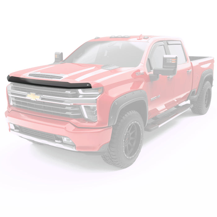 EGR 2020+ Chevy Silverado HD Superguard Hood Shield (301881) - Dark Smoke