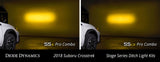 Kit de feux de fossé à DEL Diode Dynamics 18-21 Subaru Crosstrek Stage Series 2 pouces - Combo Pro jaune