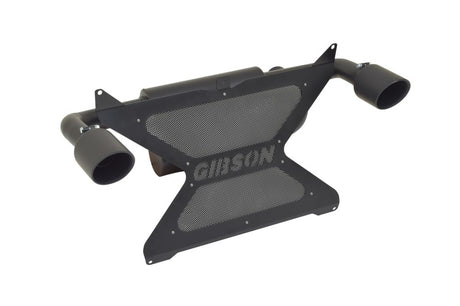 Échappement double Gibson 17-20 Can-Am Maverick X3 Turbo Base 2,25 pouces - Céramique noire