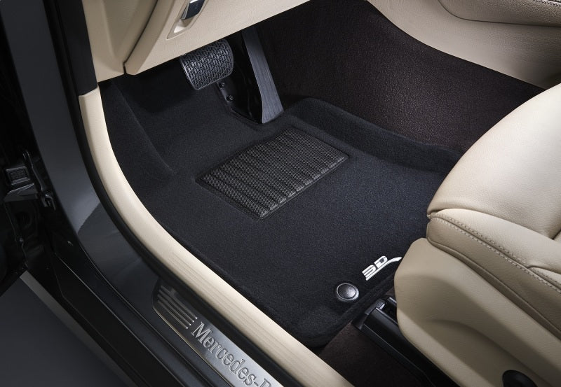 Ensemble de tapis de sol 3D Maxpider 13-20 Subaru Brz Elegant 1ère et 2ème rangée (noir)