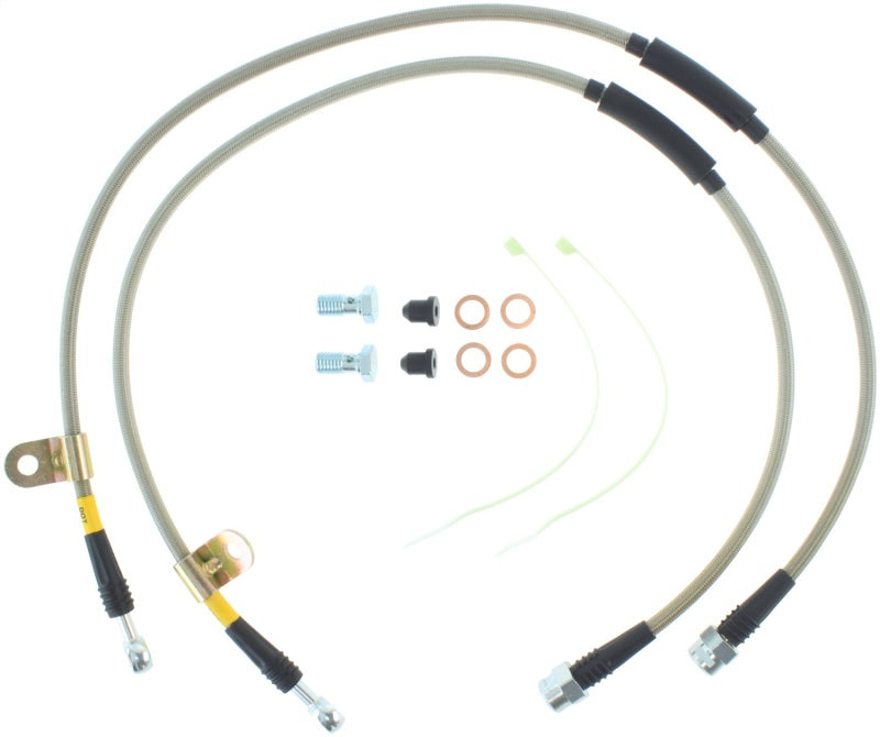 Kit de conduites de frein avant en acier inoxydable StopTech 00-06 Suburban 2500 2WD / 03-06 4WD / 03-07 Hummer H2