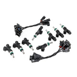 Injecteurs à alimentation par le haut DeatschWerks 2015-2017 Dodge Charger/Challenger Hellcat 850cc (jeu de 8)